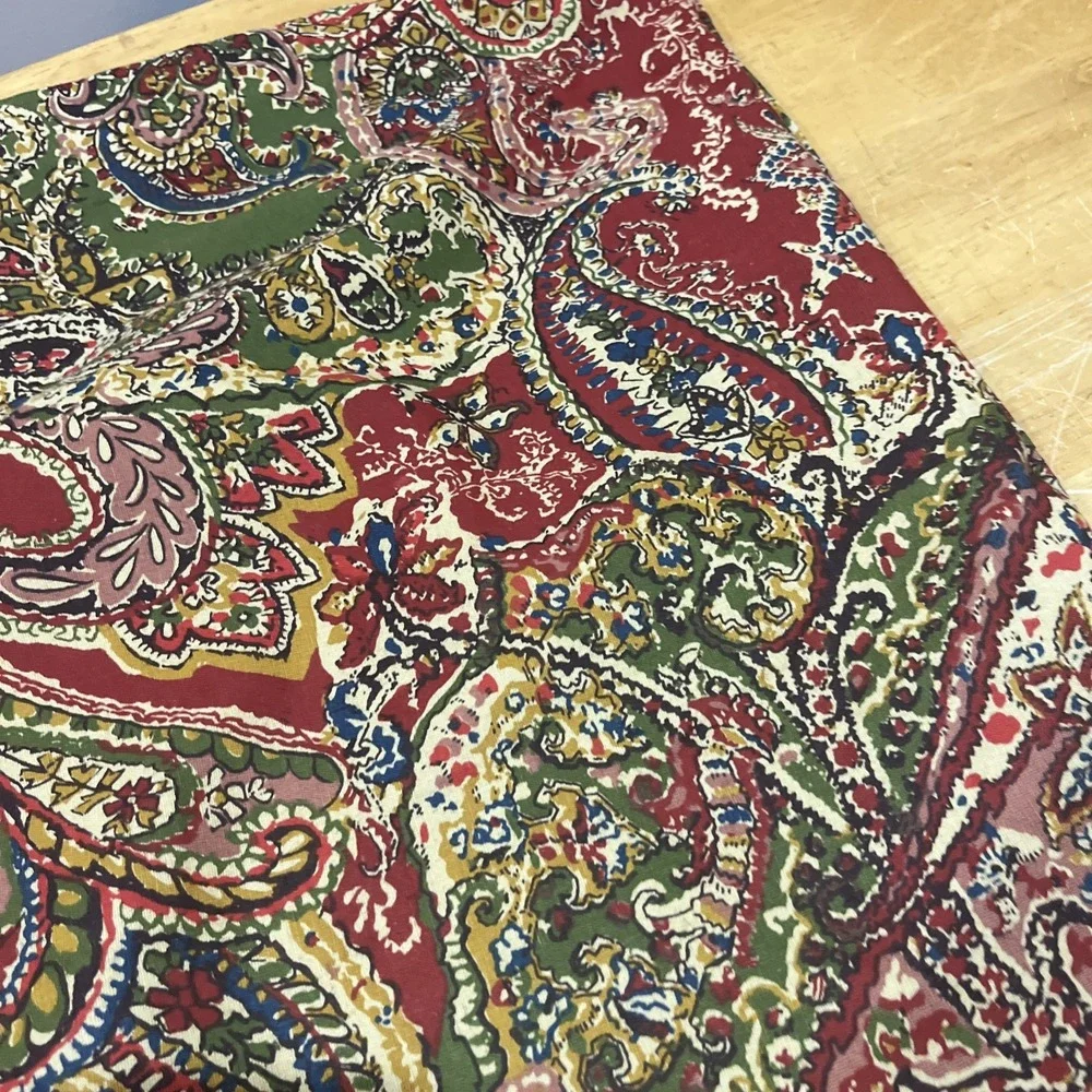 Pottery Barn Sienna Paisley Pillow Cover Euro Square 24